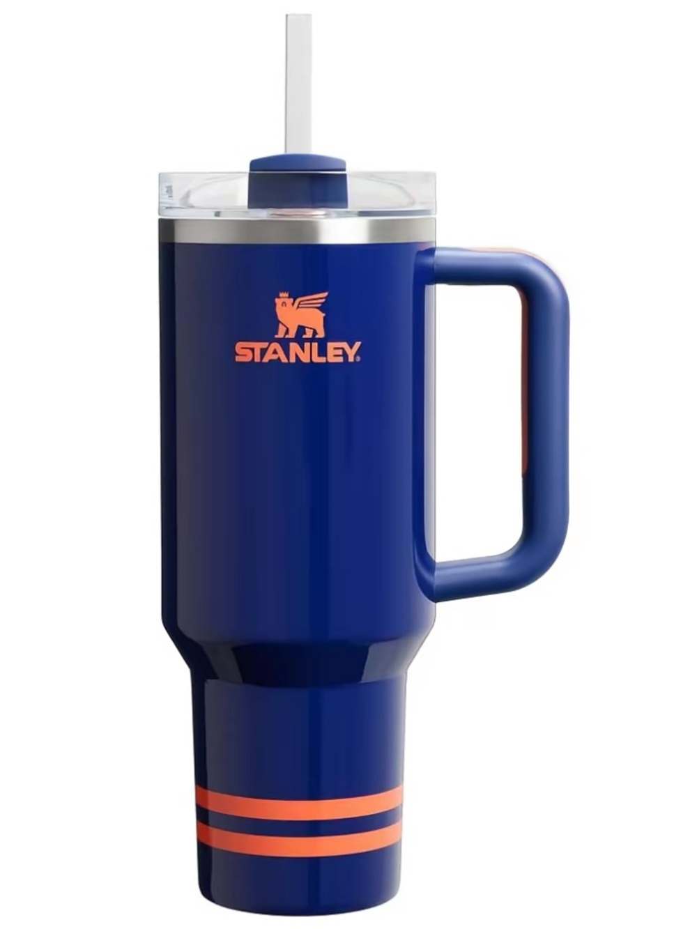 40 oz Stanley Metallic Shimmer blue orange navy Tumbler 40oz New tags limited